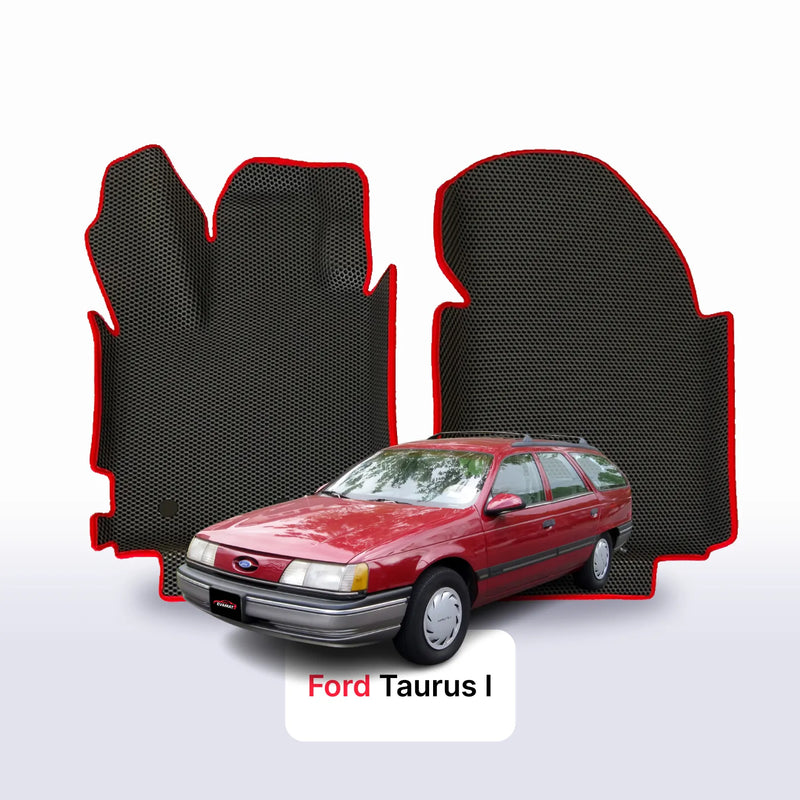 Alfombrillas 3D EVA para Ford Taurus 1 gen 1985-1991 años FAMILIAR
