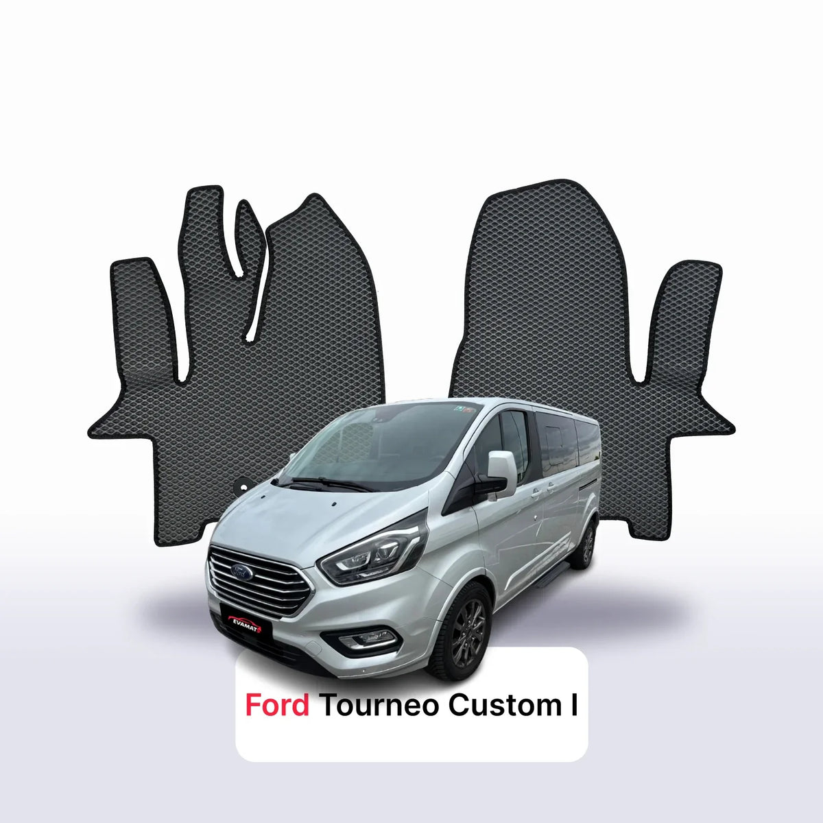 Alfombrillas 3D EVA para Ford Tourneo Custom 1 gen 2012-2023 años MINIBÚS