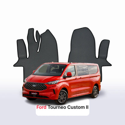 Alfombrillas 3D EVA para Ford Tourneo Custom 2 gen 2023-2027 años MINIBÚS