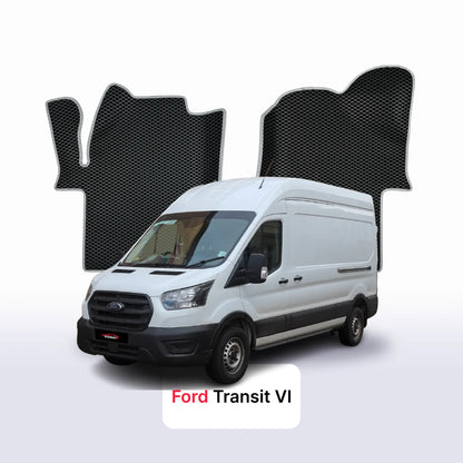 Alfombrillas 3D EVA para Ford Transit 6 gen 2013-2027 años FURGONETA