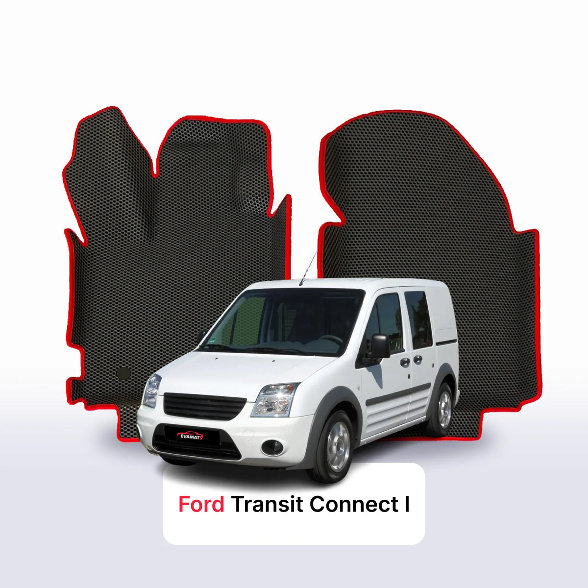 Alfombrillas 3D EVA para Ford Transit Connect 1 gen 2002-2013 años MONOVOLUMEN