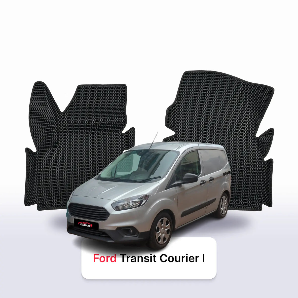 Alfombrillas 3D EVA para Ford Transit Courier 1 gen 2014-2023 años FURGONETA
