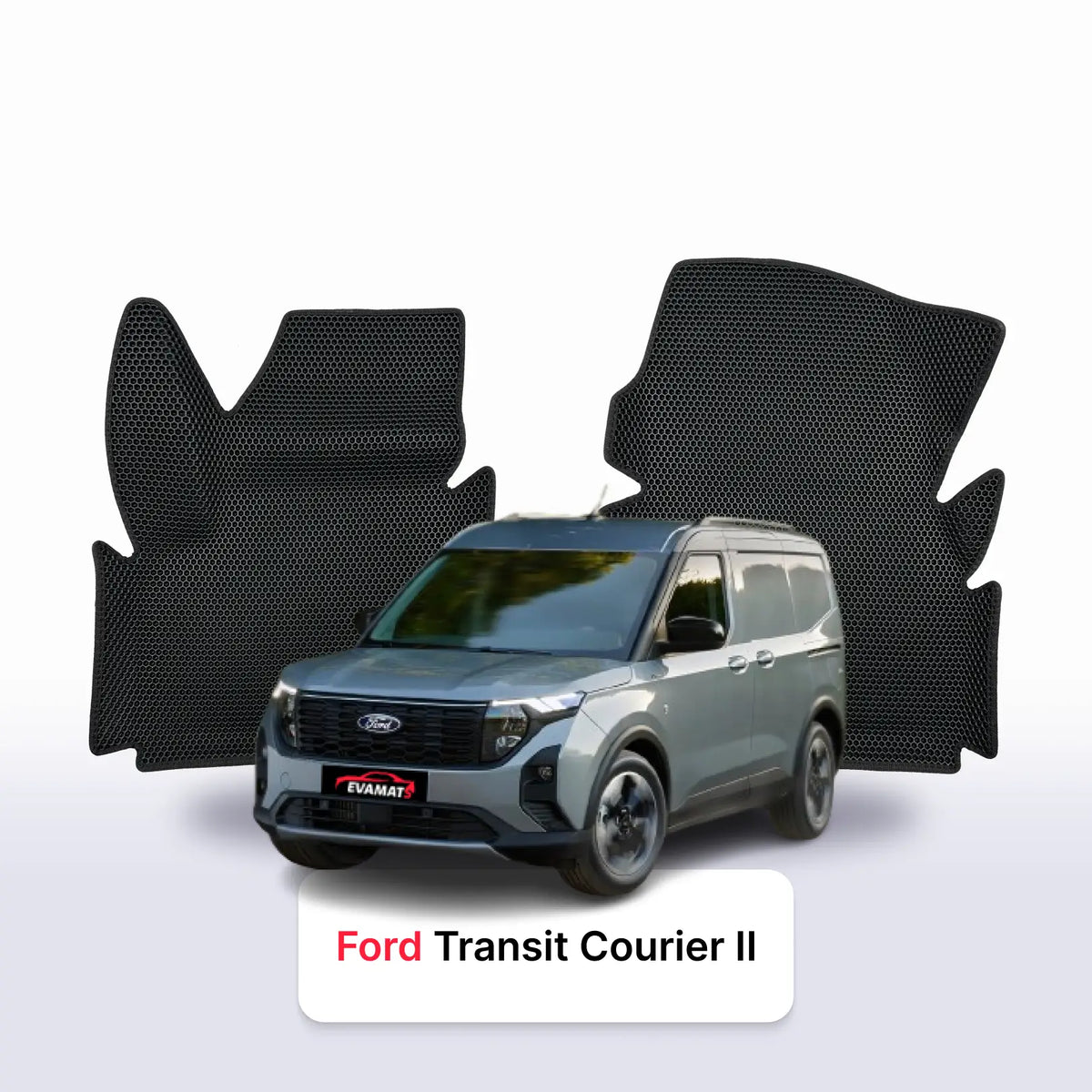 Alfombrillas 3D EVA para Ford Transit Courier 2 gen 2023-2026 años FURGONETA