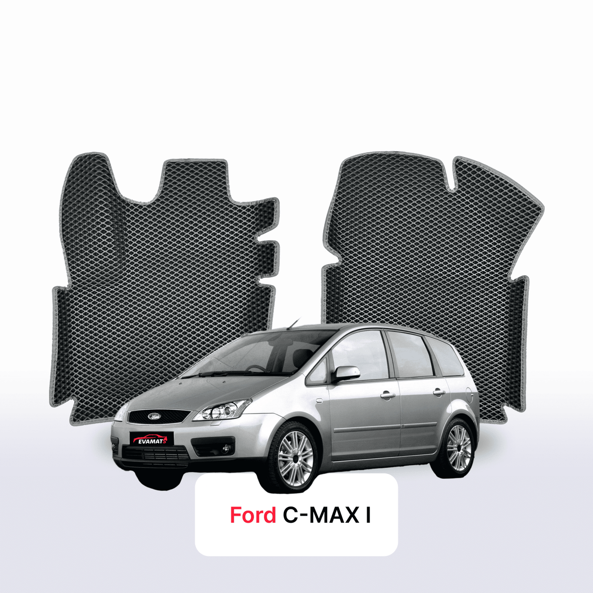 Alfombrillas 3D EVA para Ford C-MAX 1 gen 2003-2010 años MONOVOLUMEN