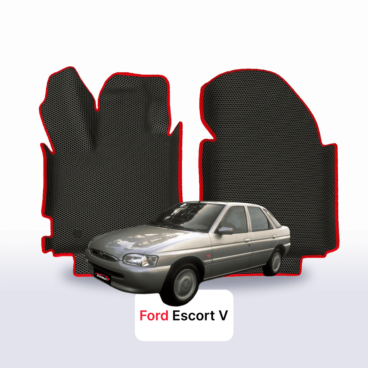 Alfombrillas 3D EVA para Ford Escort 6 gen 1995-2000 años HATCHBACK 5 PUERTAS