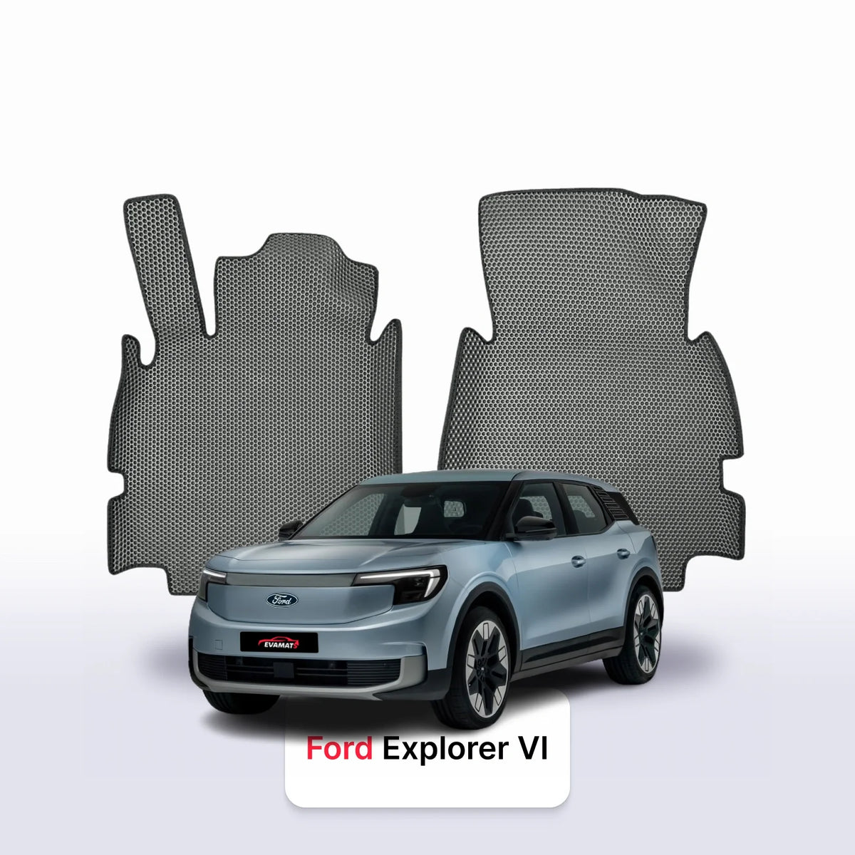 Alfombrillas 3D EVA para Ford Explorer 6 gen 2019-2028 años SUV ELÉCTRICO