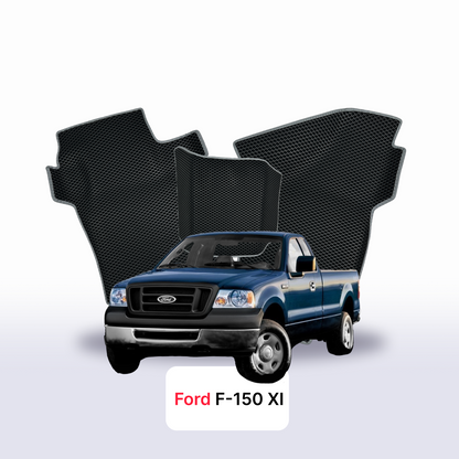 Alfombrillas 3D EVA para Ford F-150 11 gen 2003-2008 años PICK-UP CABINA SIMPLE