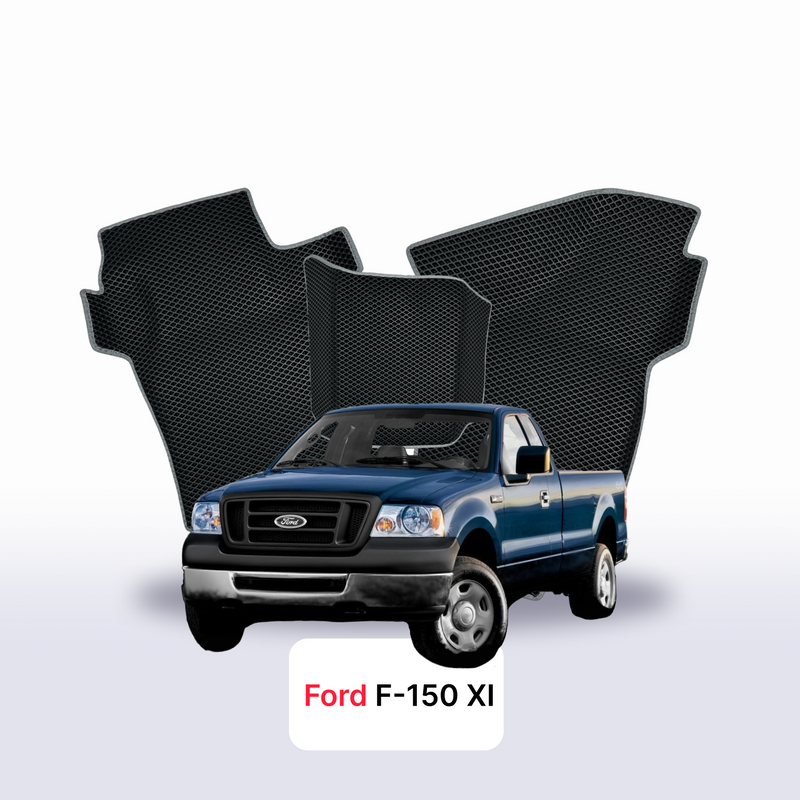 Alfombrillas 3D EVA para Ford F-150 11 gen 2003-2008 años PICK-UP CABINA SIMPLE