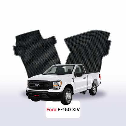 Alfombrillas 3D EVA para Ford F-150 14 gen 2020-2026 años PICK-UP CABINA SIMPLE