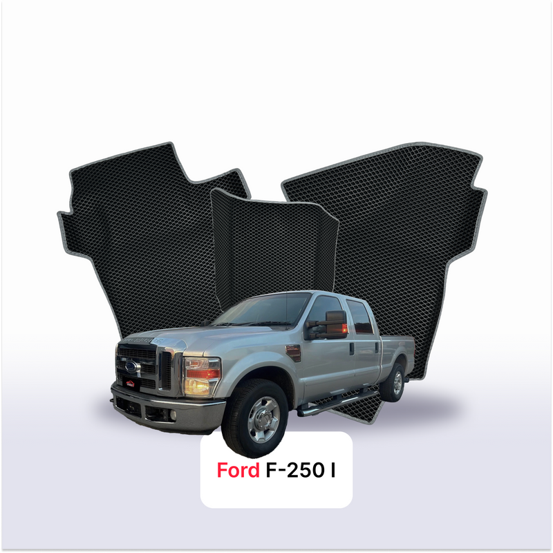 Alfombrillas 3D EVA para Ford F-250 1 gen 2006-2016 años SUPER DUTY PICK-UP