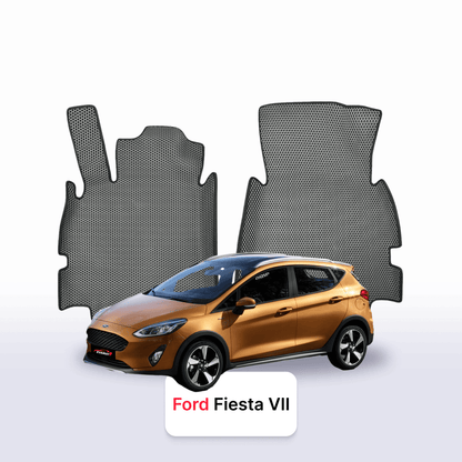 Alfombrillas 3D EVA para Ford Fiesta 7 gen 2016-2023 años HATCHBACK 5 PUERTAS