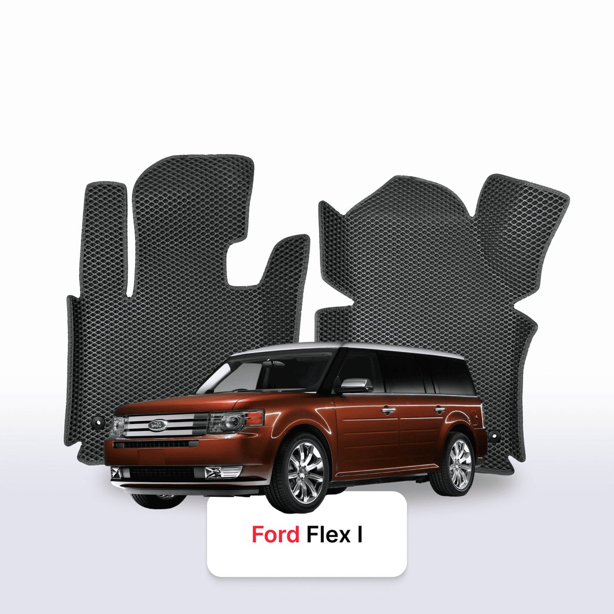 Alfombrillas 3D EVA para Ford Flex I gen 2008-2019 años SUV