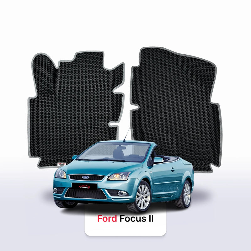 Alfombrillas 3D EVA para Ford Focus(MK2) 2 gen 2004-2011 años COUPÉ-CABRIO