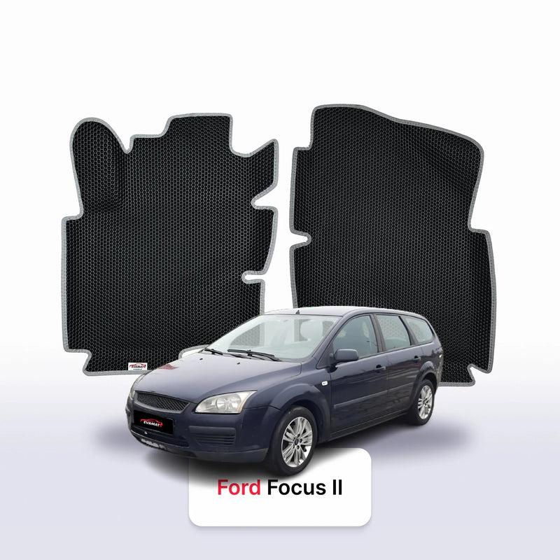 Alfombrillas 3D EVA para Ford Focus(MK2) 2 gen 2004-2011 años FAMILIAR