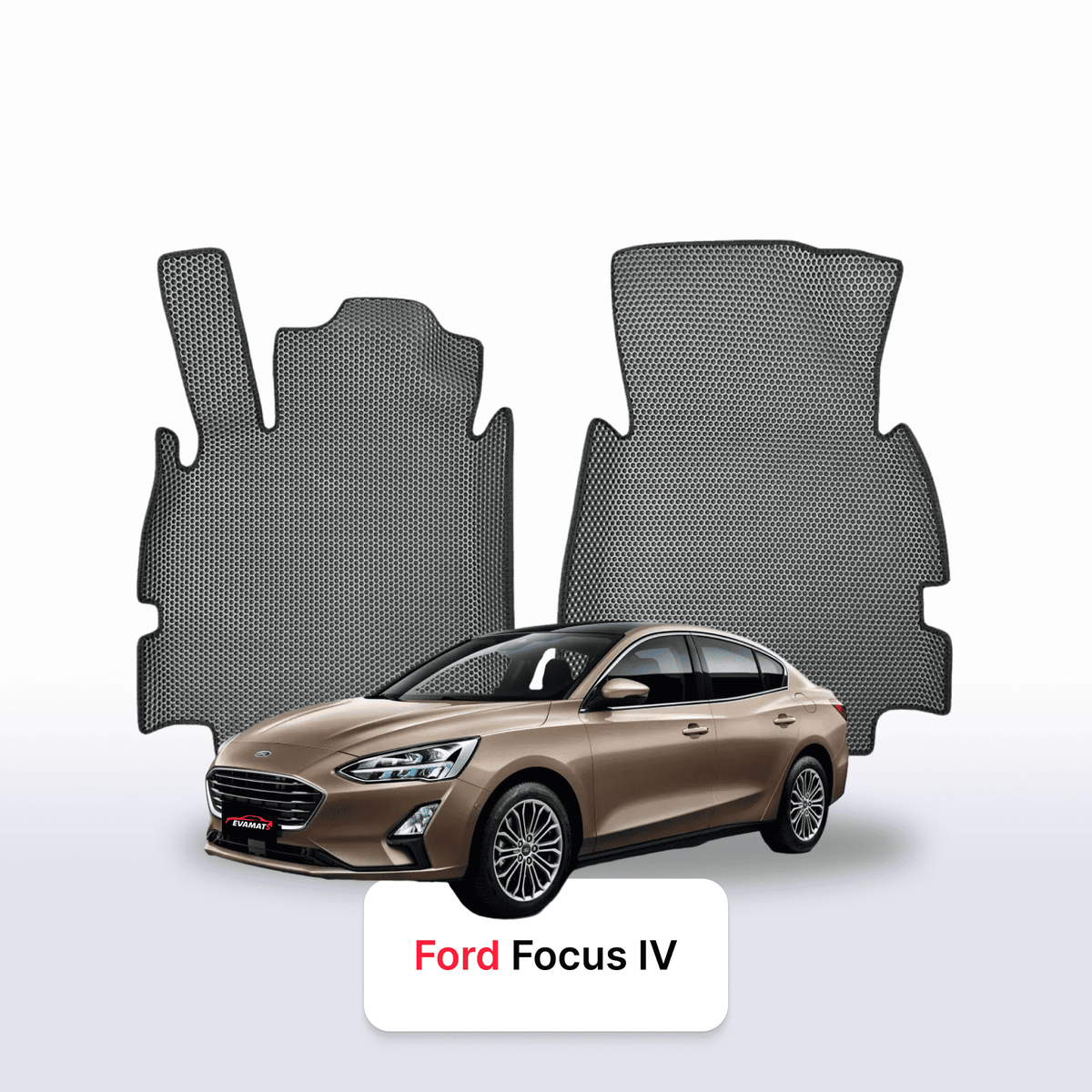 Alfombrillas 3D EVA para Ford Focus(MK4) 4 gen 2018-2025 años SEDÁN