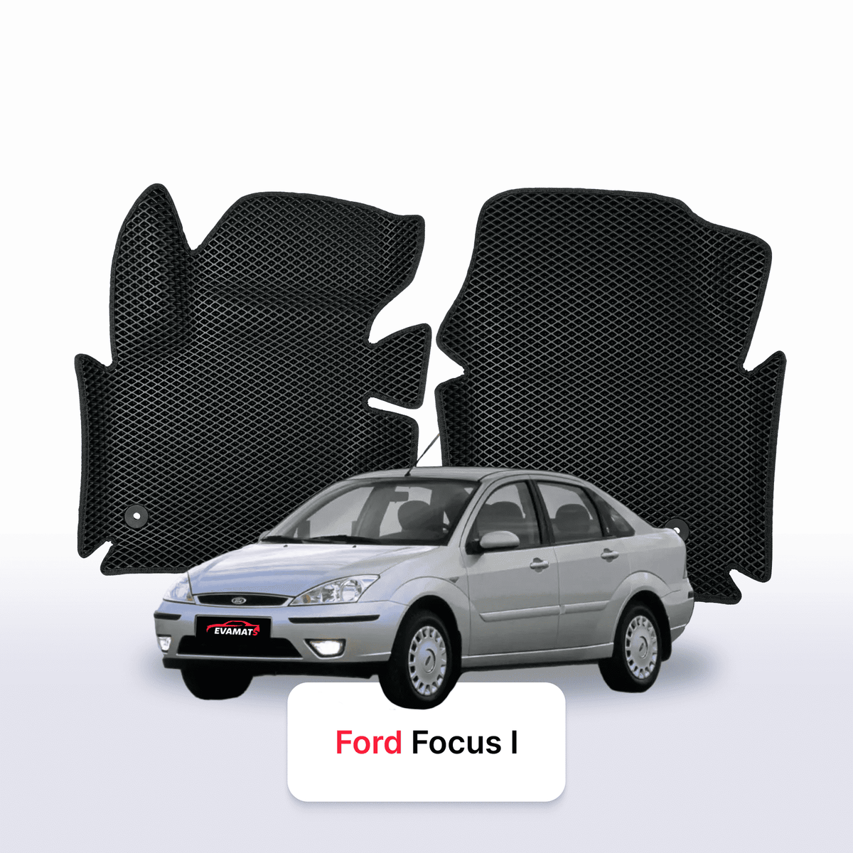 Alfombrillas 3D EVA para Ford Focus(MK1) 1 gen 1998-2004 años SEDÁN