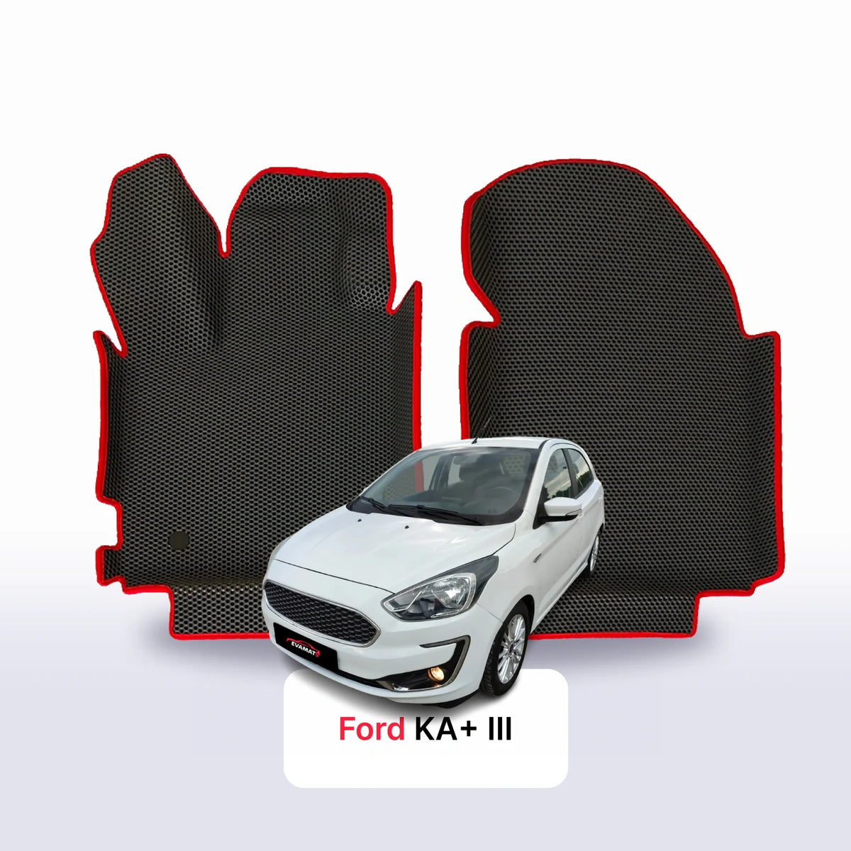 Alfombrillas 3D EVA para Ford KA+ 3 gen 2016-2020 años HATCHBACK 5 PUERTAS