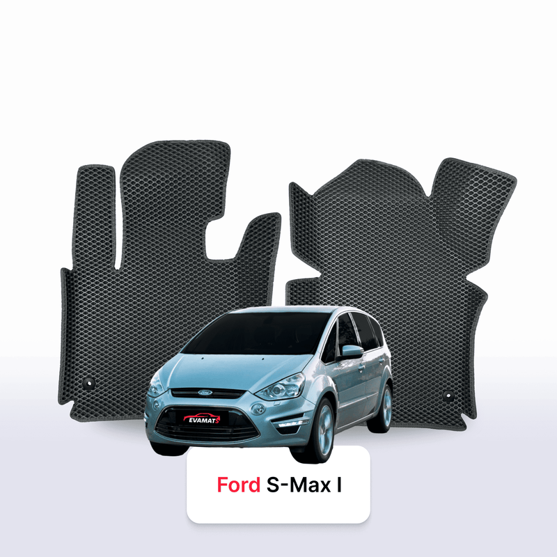 Alfombrillas 3D EVA para Ford S-MAX(MK1) 1 gen 2006-2015 años MONOVOLUMEN 7 PLAZAS
