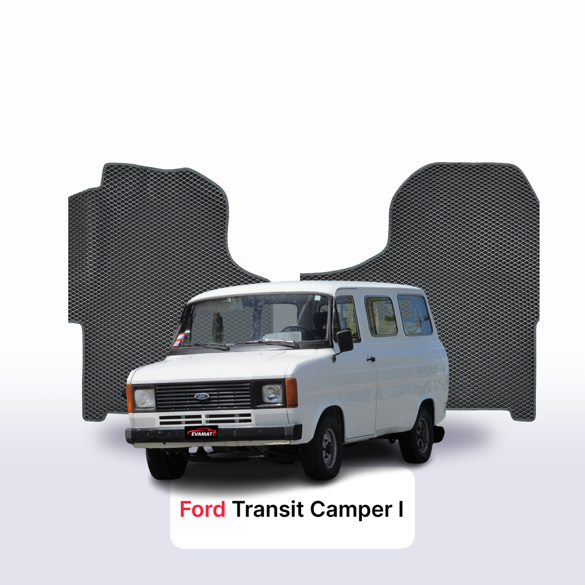 Alfombrillas 3D EVA para Ford Transit Camper 1 gen 1977-1986 años MINIBÚS