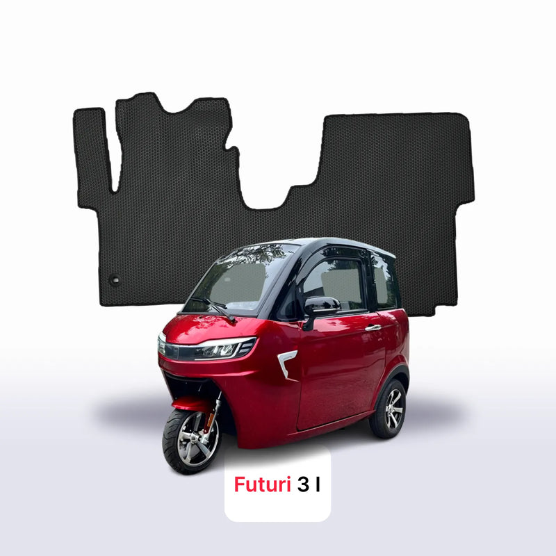 Alfombrillas 3D EVA para Futuri 3 1 gen 2024-2028 años SCOOTER