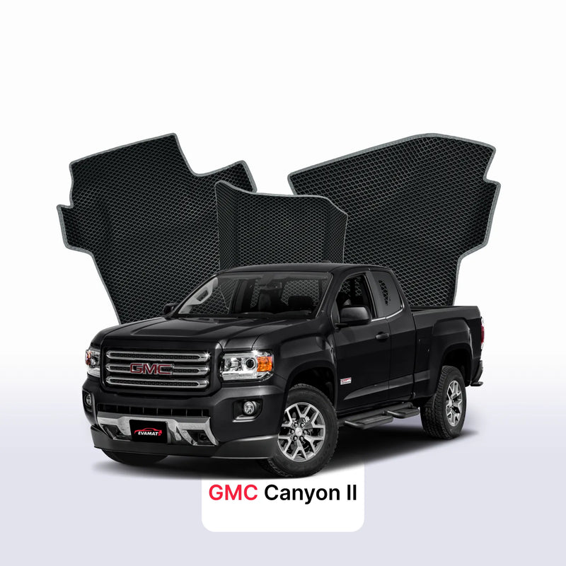 Alfombrillas 3D EVA para GMC Canyon 2 gen 2014-2023 años PICK-UP CABINA EXTENDIDA