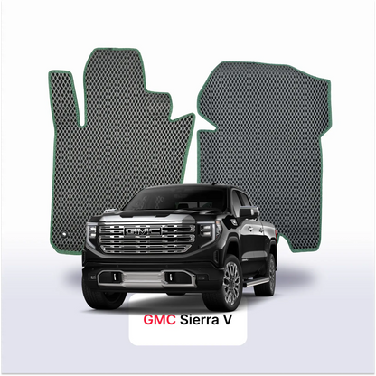 Alfombrillas 3D EVA para GMC Sierra 5 gen 2018-2026 años PICK-UP CABINA DOBLE