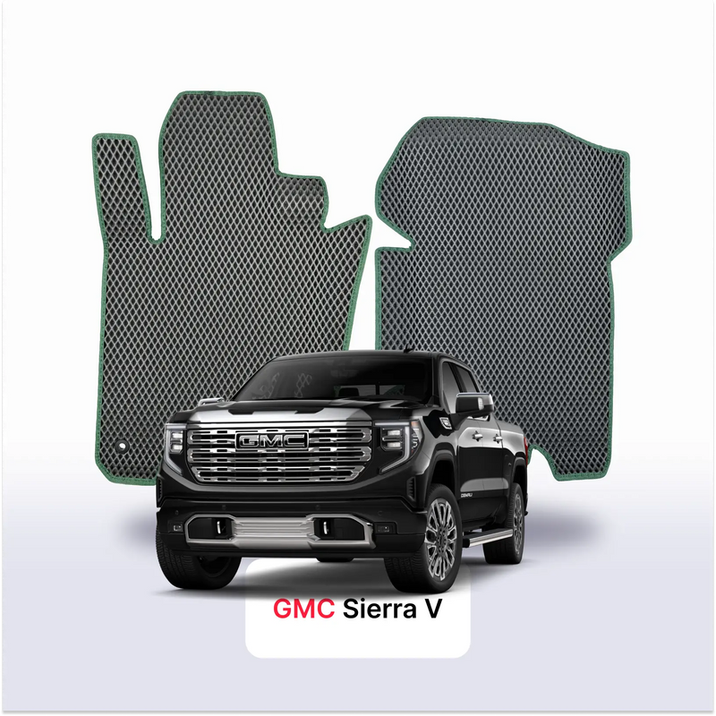 Alfombrillas 3D EVA para GMC Sierra 5 gen 2018-2026 años PICK-UP CABINA DOBLE