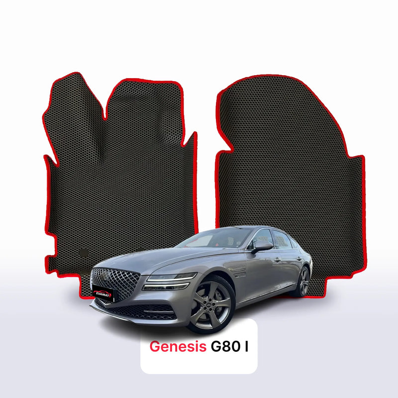 Alfombrillas 3D EVA para Genesis G80 1 gen 2016-2020 años SEDÁN