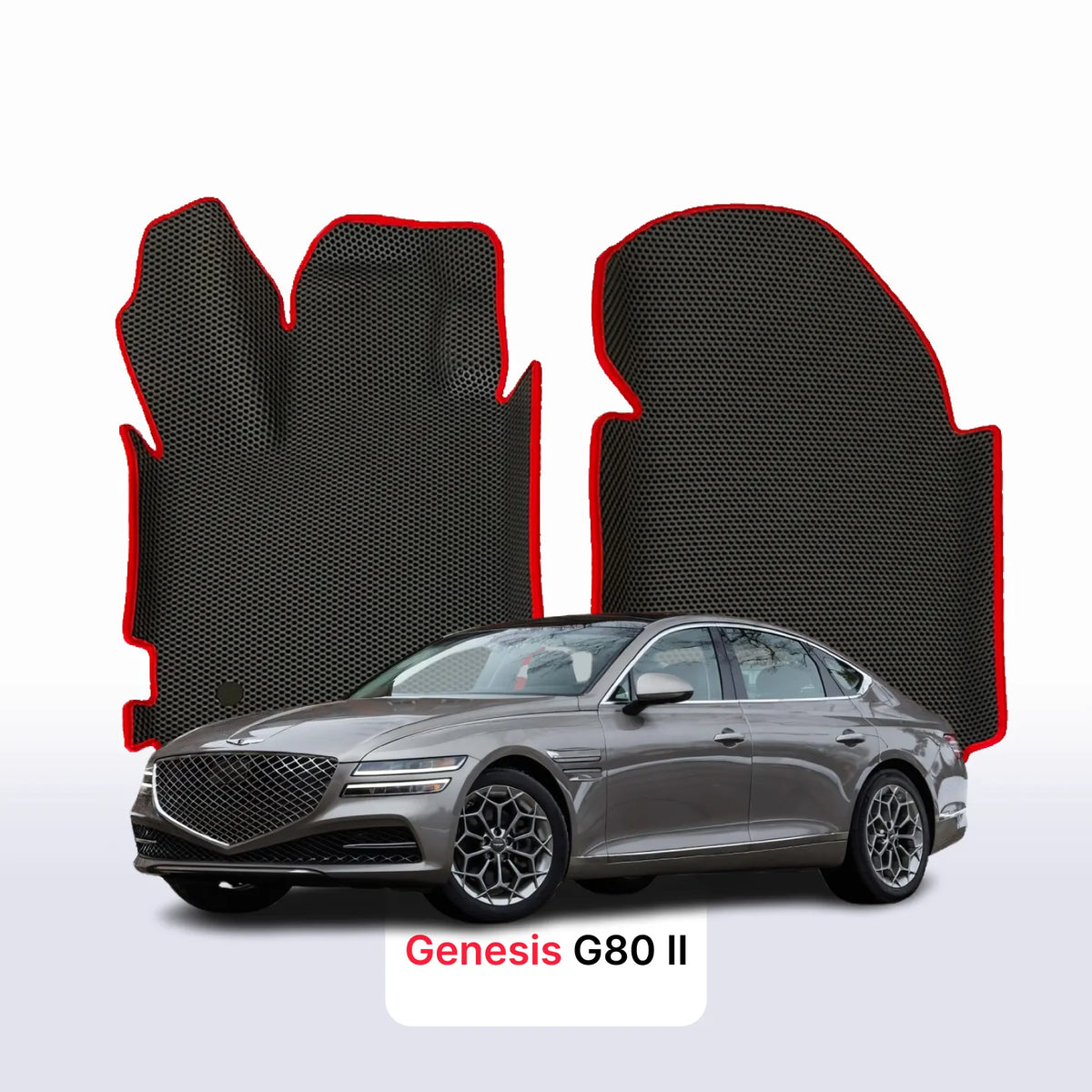 Alfombrillas 3D EVA para Genesis G80 2 gen 2020-2027 años SEDÁN