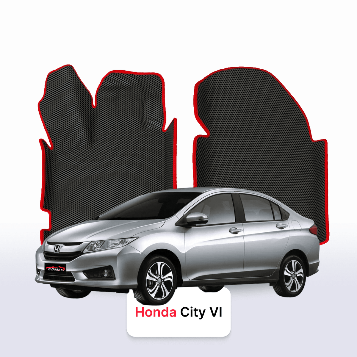 Alfombrillas 3D EVA para Honda City 6 gen 2013-2019 años SEDÁN