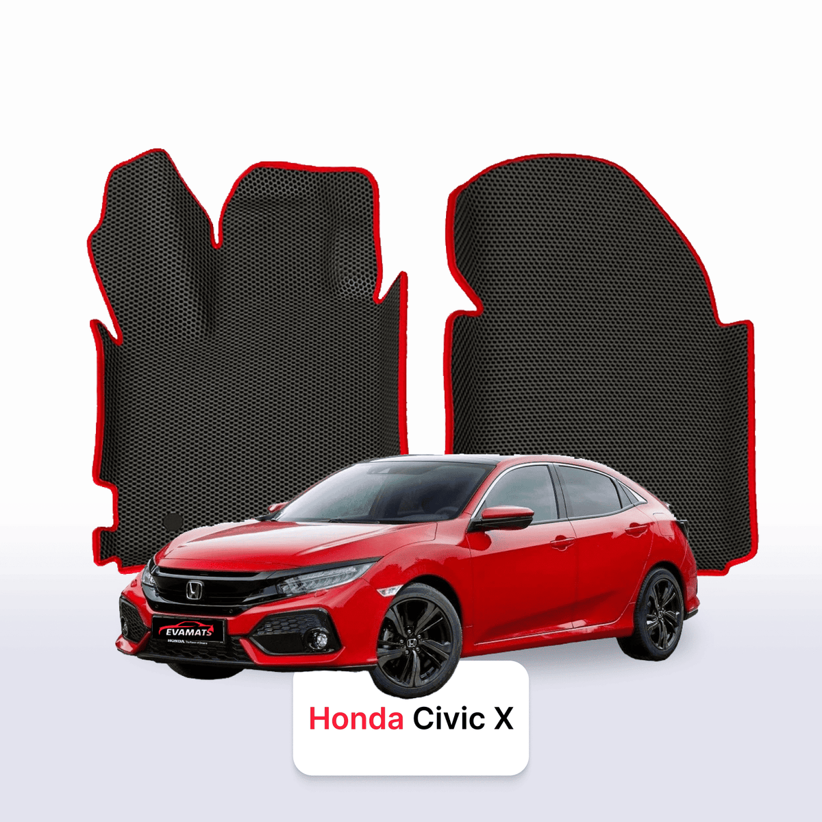 Alfombrillas 3D EVA para Honda Civic 10 gen 2015-2021 años HATCHBACK 5 PUERTAS