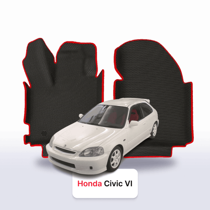 Alfombrillas 3D EVA para Honda Civic 6 gen 1995-2001 años HATCHBACK 3 PUERTAS