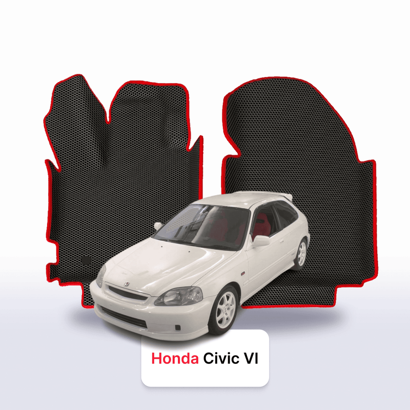 Alfombrillas 3D EVA para Honda Civic 6 gen 1995-2001 años HATCHBACK 3 PUERTAS