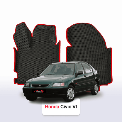 Alfombrillas 3D EVA para Honda Civic 6 gen 1995-2001 años LIFTBACK