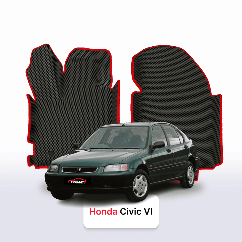 Alfombrillas 3D EVA para Honda Civic 6 gen 1995-2001 años LIFTBACK