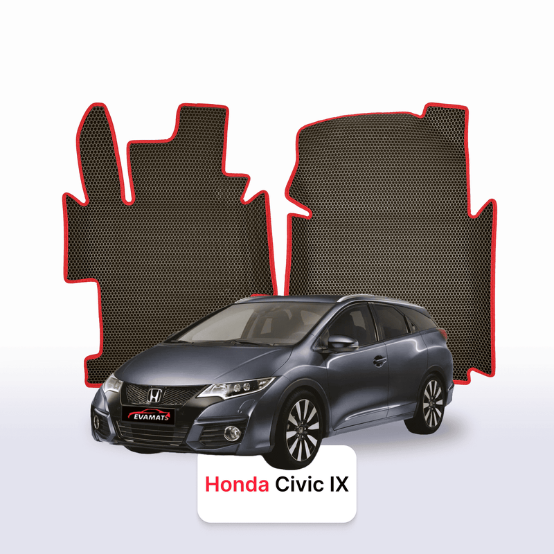 Alfombrillas 3D EVA para Honda Civic 9 gen 2011-2017 años FAMILIAR