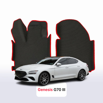 Alfombrillas 3D EVA para Genesis G70 3 gen 2017-2027 años SEDÁN
