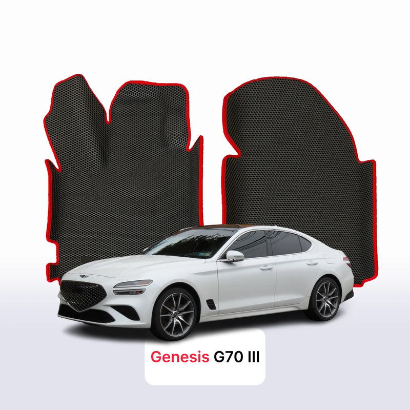 Alfombrillas 3D EVA para Genesis G70 3 gen 2017-2027 años SEDÁN