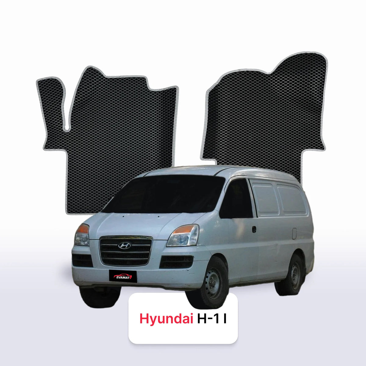 Alfombrillas 3D EVA para Hyundai H-1 1 gen 1997-2007 años FURGONETA