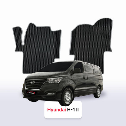 Alfombrillas 3D EVA para Hyundai H-1 2 gen 2007-2023 años FURGONETA