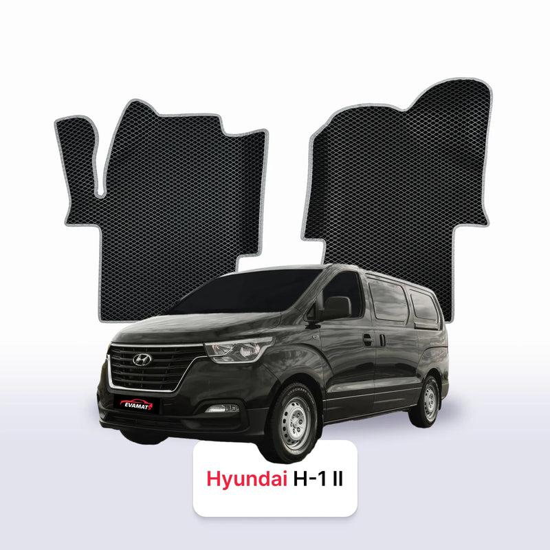 Alfombrillas 3D EVA para Hyundai H-1 2 gen 2007-2023 años FURGONETA