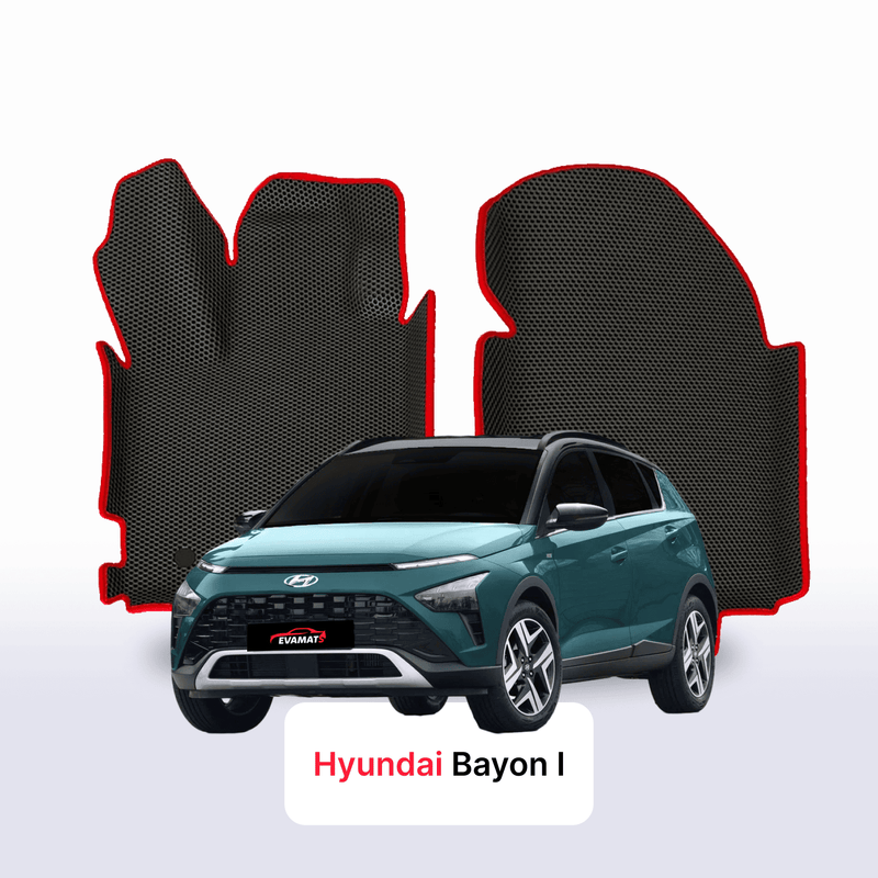 Alfombrillas 3D EVA para Hyundai Bayon 1 gen 2021-2028 años SUV