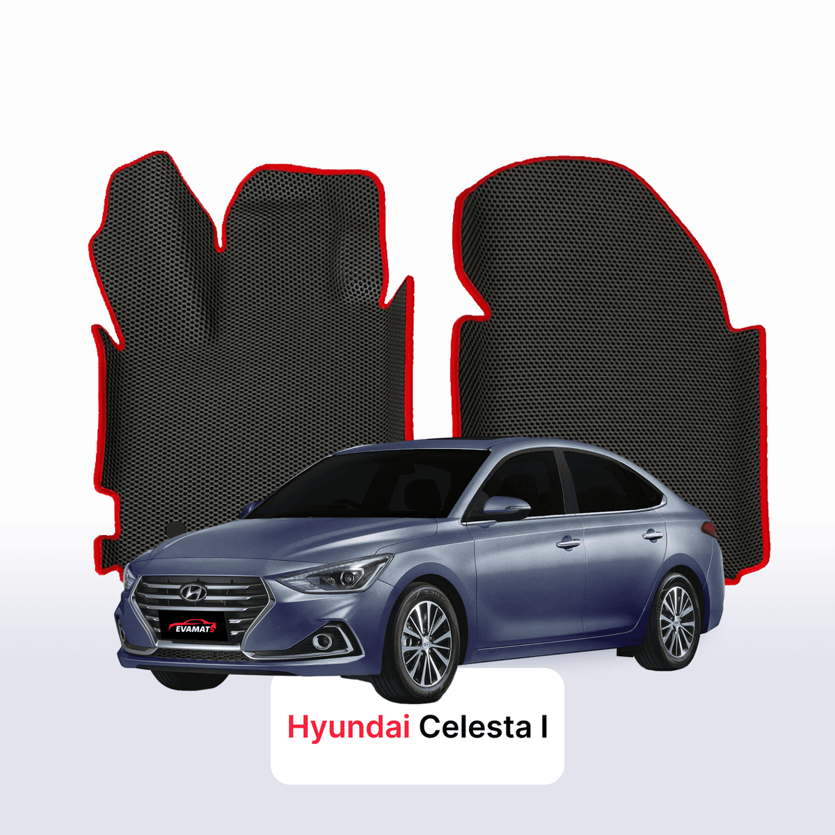 Alfombrillas 3D EVA para Hyundai Celesta 1 gen 2017-2023 años SEDÁN