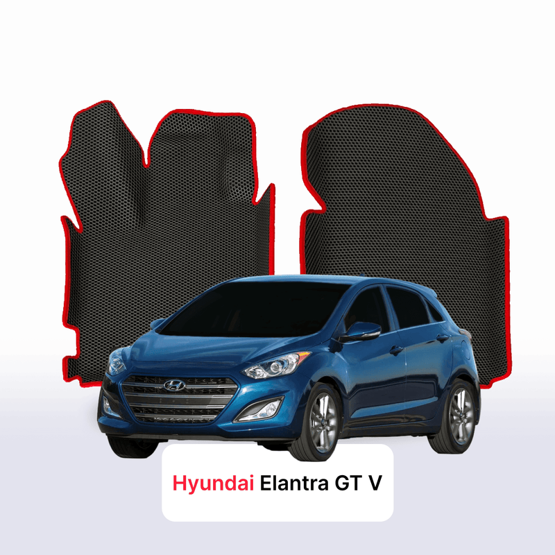 Alfombrillas 3D EVA para Hyundai Elantra GT(MD) 5 gen 2013-2016 años HATCHBACK 5 PUERTAS