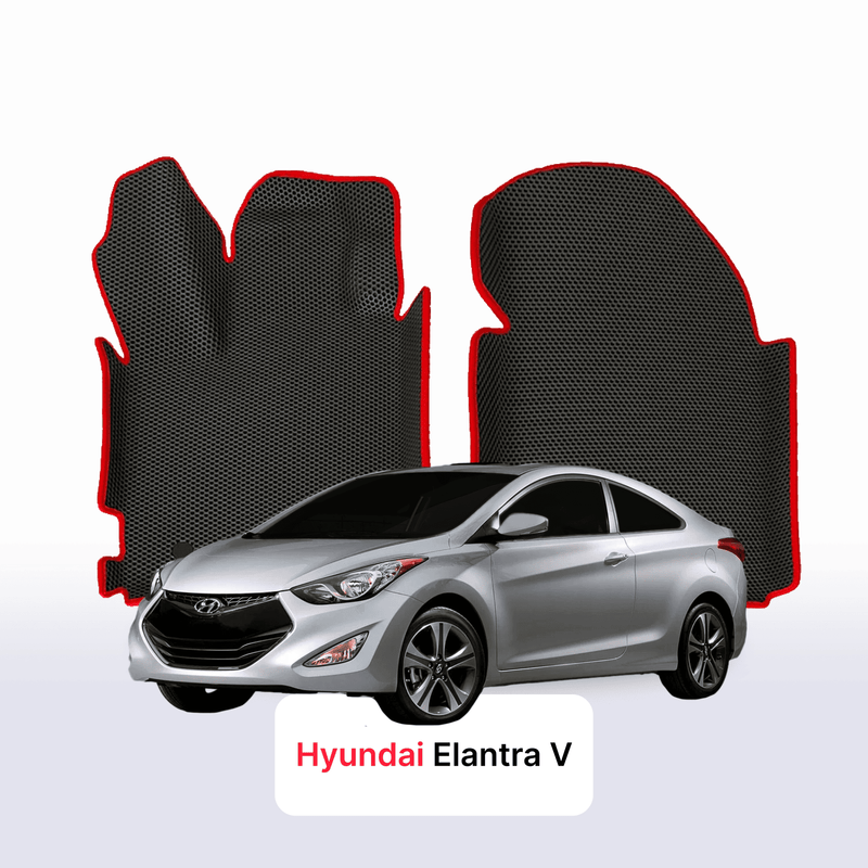 Alfombrillas 3D EVA para Hyundai Elantra(MD) 5 gen 2010-2016 años COUPÉ