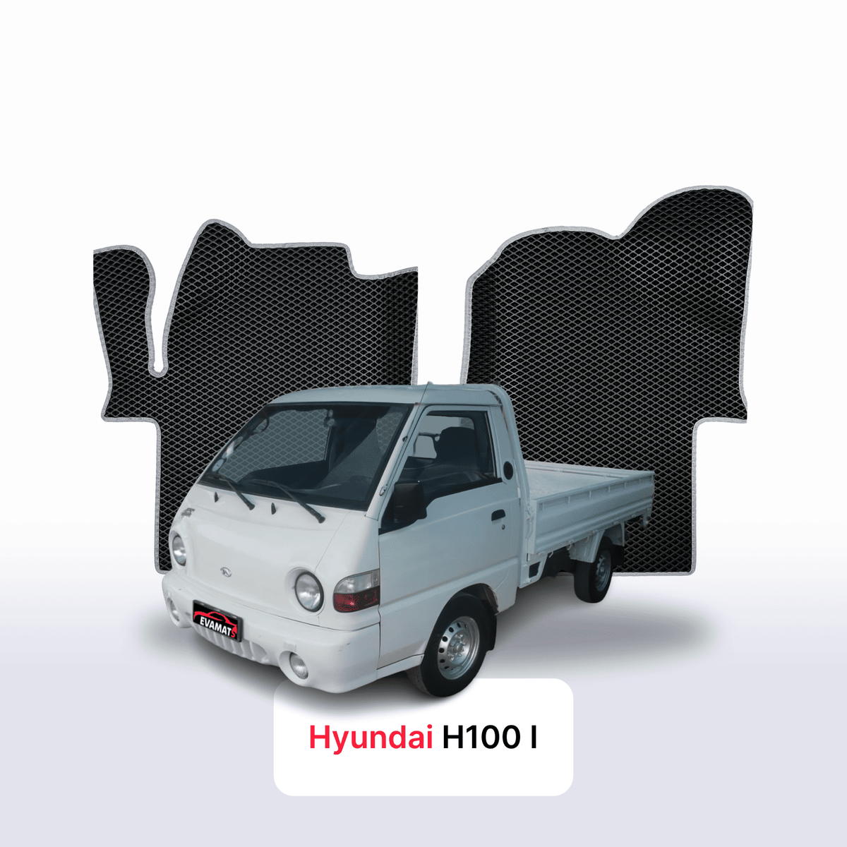 Alfombrillas 3D EVA para Hyundai H100 1 gen 1986-2003 años FURGONETA