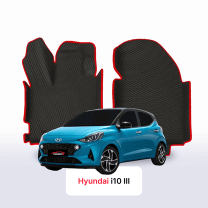Alfombrillas 3D EVA para Hyundai i10 3 gen 2019-2026 años HATCHBACK 5 PUERTAS