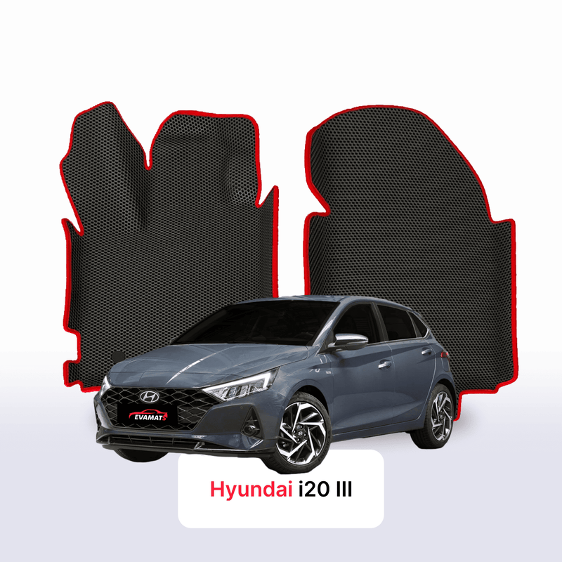 Alfombrillas 3D EVA para Hyundai I20 3 gen 2020-2028 años HATCHBACK 5 PUERTAS