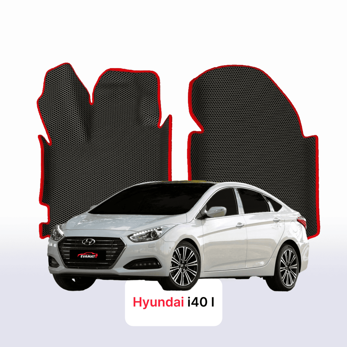 Alfombrillas 3D EVA para Hyundai I40 1 gen 2011-2019 años SEDÁN