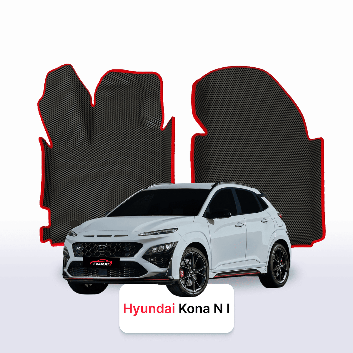 Alfombrillas 3D EVA para Hyundai Kona N 1 gen 2021-2023 años SUV
